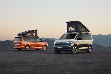 VW Multivan California PHEV camper goes all-terrain & extra outdoorsy