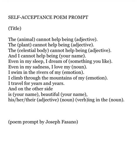 Joseph Fasano On Twitter Friends Here Is A Brand New Poetry Prompt