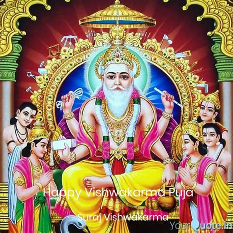 Happy Vishwakarma Puja Quotes And Writings By Suraj Vishwakarma Yourquote