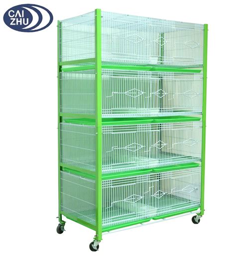 Caizhu New Made Four Tiers Pigeon Cages Pigeon Breeding Cages New ...