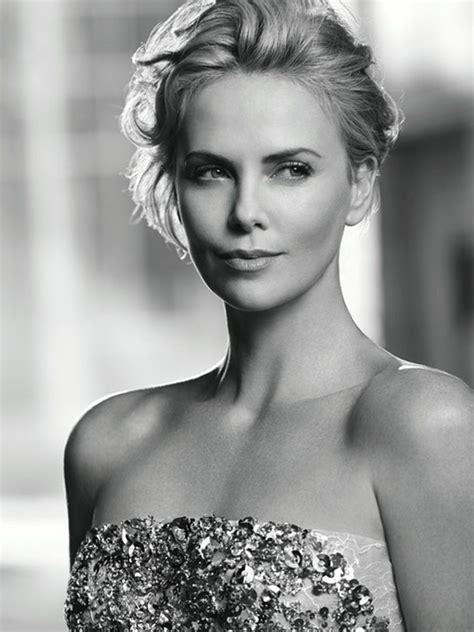 Charlize Theron By Peter Lindbergh For Dior Jadore Eau Lumiere