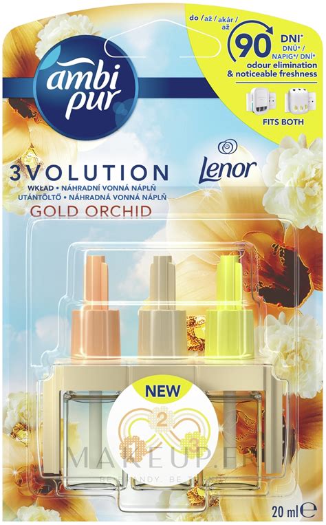 Ambi Pur Volution Gold Orchid Recharge Recharge Pour Diffuseur