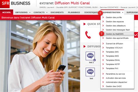 Assistance Relation Client Dmc Champ Oadc Avec Le Mail Sms