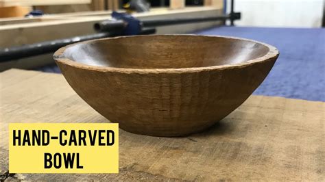 Make A Wood Bowl Without A Lathe Youtube