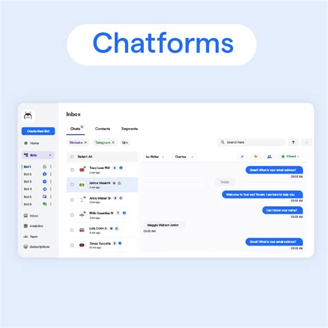 Chatforms Types And Challenges Botpenguin