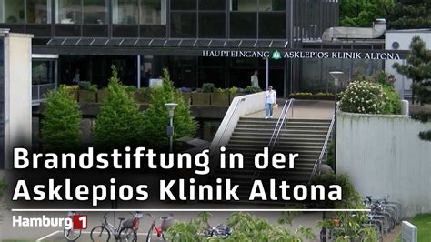 Feuer In Der Asklepios Klinik Altona Mutma Liche Brandstifterin In