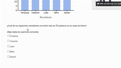 Resolviendo Más Problemas Con Gráficas De Barras Youtube