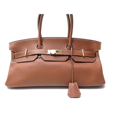 Sac A Main Hermes Birkin Shoulder Cuir Taurillon