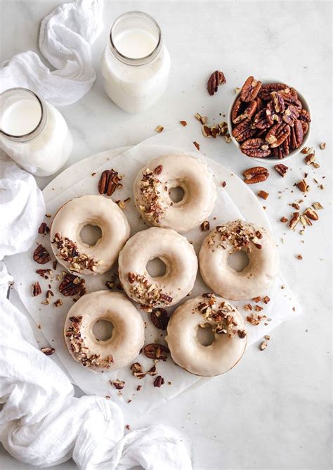 Baked Maple Donuts Nourished Endeavors Recipe Homemade Doughnuts