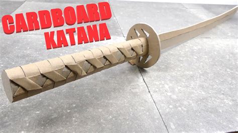 How To Make Sword Out Of Cardboard Youtube