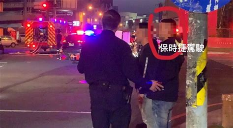 又是酒駕！台中男酒駕警所前連撞兩車 4百萬保時捷燒光 社會 三立新聞網 Setn