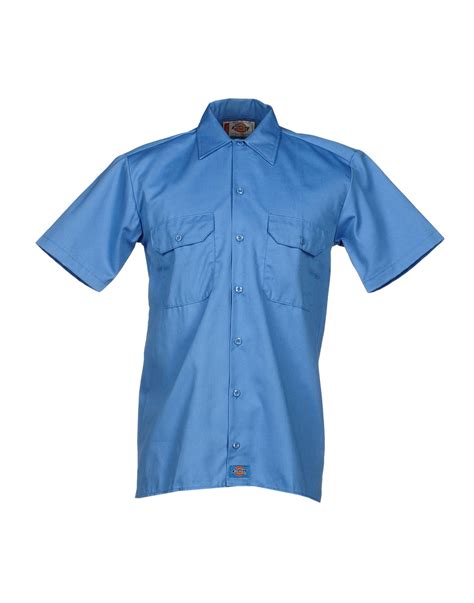 Dickies Denim Shirt In Blue For Men Lyst