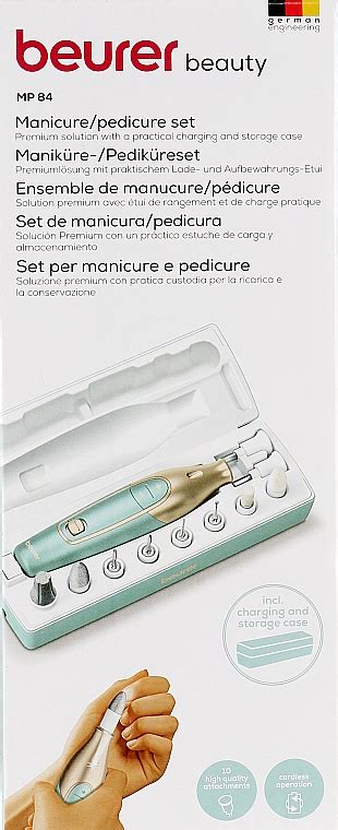 Beurer Maniküre und Pediküre Set MP 84 Makeupstore de