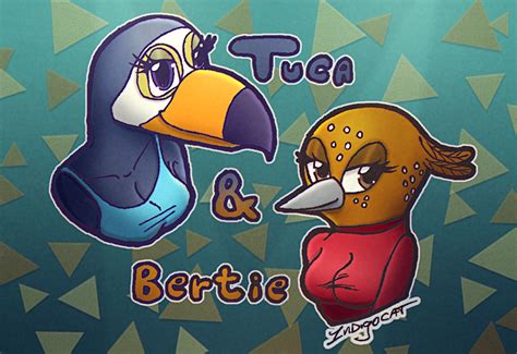 Tuca and Bertie - Fanart collab by 1ndigoCat on DeviantArt