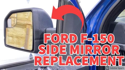 Ford F 150 Side Mirror Tow Mirrors Replacement 2015 2019 How To