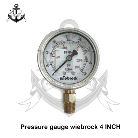 Jual Pressure Gauge Wiebrock Inch Kg Drat Jakarta Barat