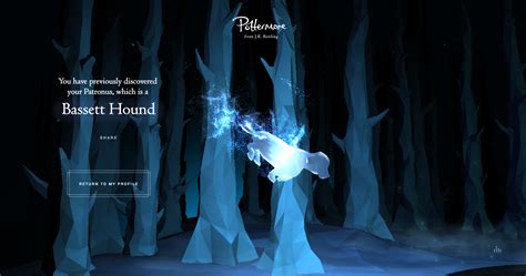 Basset Hound Pottermore Patronus Pottermore Patronus Pottermore Patronus