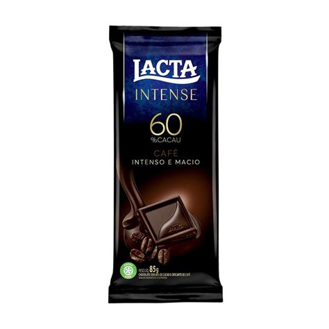 Chocolate Meio Amargo Cacau Lacta Intense Sabores Peteka