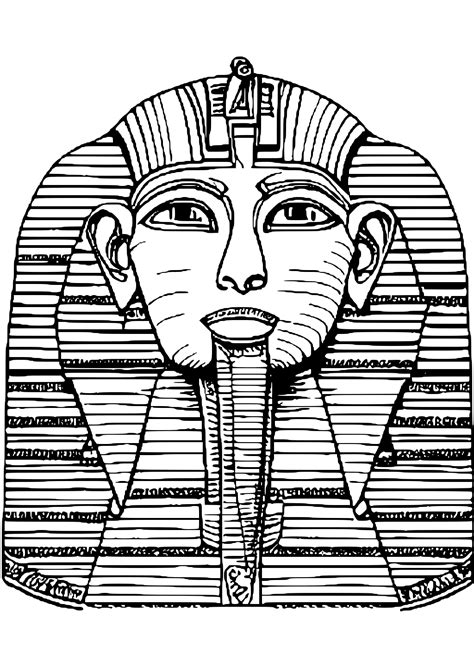 Ancient Egypt Coloring Page · Creative Fabrica