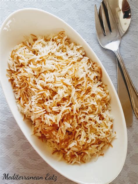 Lebanese Riz Rice With Vermicelli Mediterranean Eatz