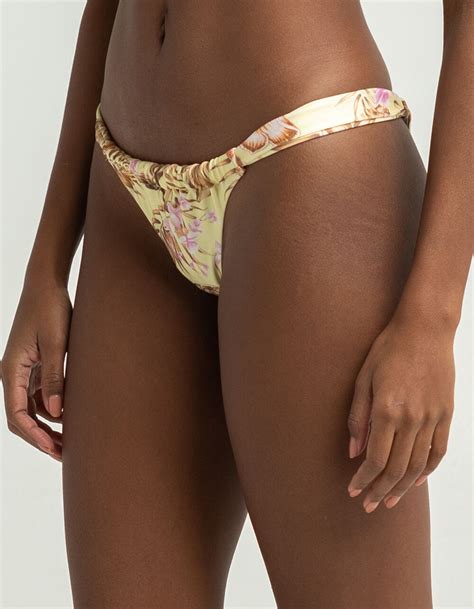 Rip Curl Playa Bella Skimpy Bikini Bottom Yellow Combo Tillys