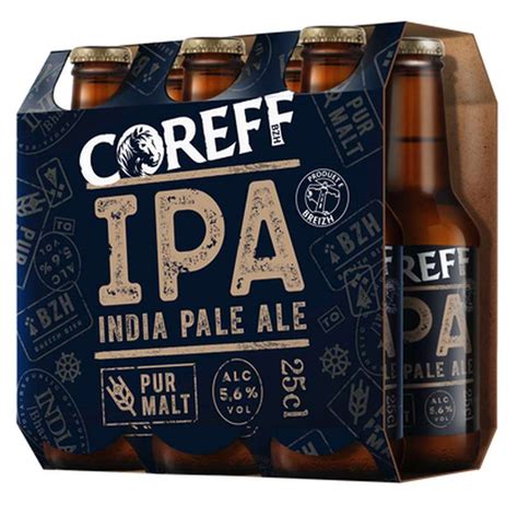 Pack de bière IPA 5 6 Coreff 6 x 25 cl La Belle Vie Courses en