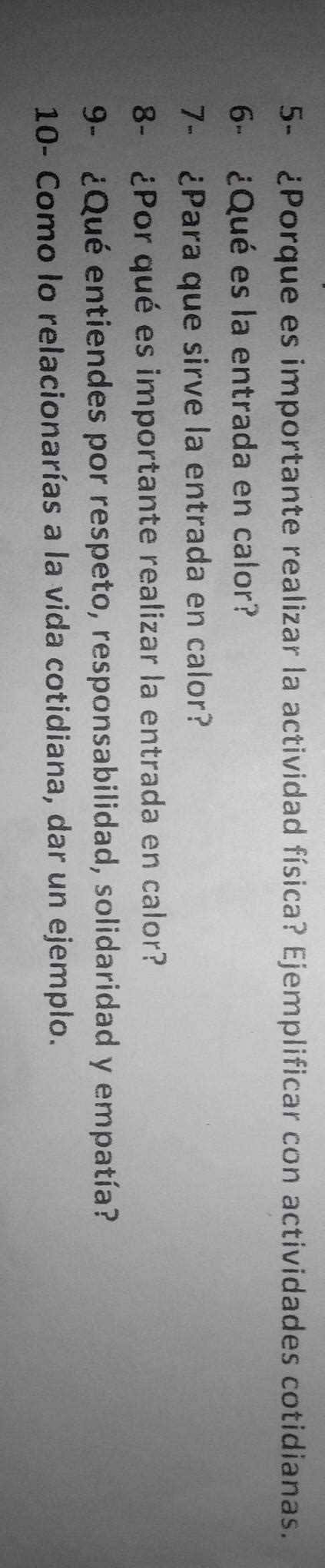 Ayuda Porfa Es De Educaci N F Sica Lo Tengo Que Presentar En La Semana