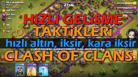 Clash Of Clans Hizli Gel Me Takt Kler Gan Met Kasma Youtube