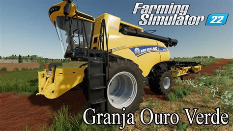 Farming Simulator Granja Ouro Verde Colheita Da Canola Youtube