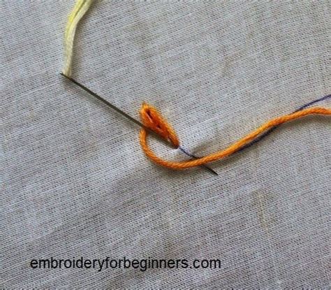 Heavy Chain Stitch In Hand Embroidery Step By Step Video