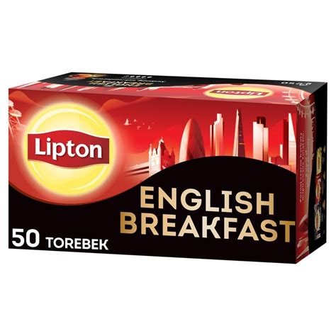 Lipton English Breakfast Herbata Czarna G Torebek Zakupy