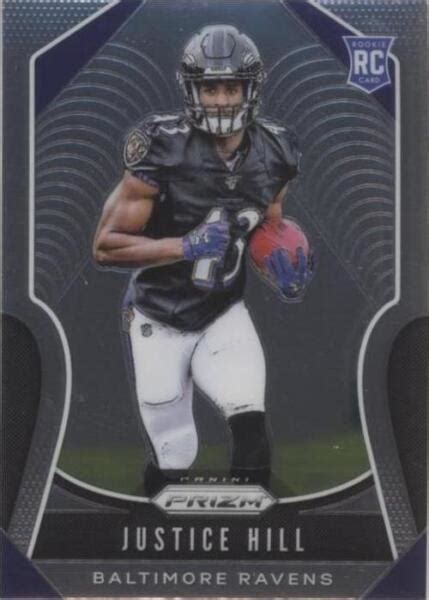 Panini Prizm Rookies Justice Hill Rc For Sale Online Ebay