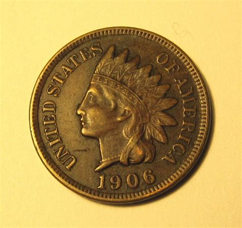 1906 Indian Head Penny XF Condition