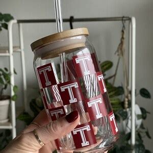 Texas A M Glass Texas A And M Football Gift Iced Coffee Cup Texas A