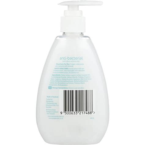 Select Handwash Antibacterial Aloe Vera 250ml Woolworths