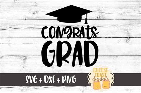 Congrats Grad Graduation SVG 83683 SVGs Design Bundles