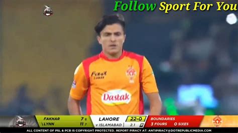 Psl Match Lahore Qalndars Vs Islamabad Uniteds Full Match