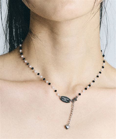 Musinsa Scaletto Surgical Steel Psc Charon Beads Chain Necklace