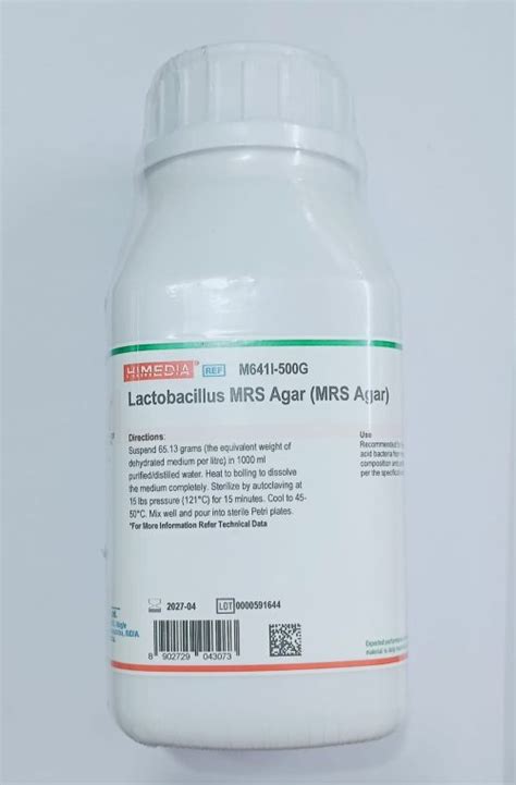 Lactobacillus Mrs Agar Gm Hi Media Japan Digital Scientific Store