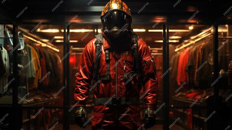 Premium AI Image | Firefighter Suit