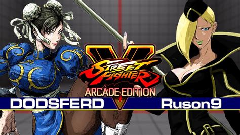 【スト5ae】 Dodsferd [ 春麗 チュンリー Chun Li ] Vs [ ファルケ Falke ] Ruson9 【sf5ae】 Youtube