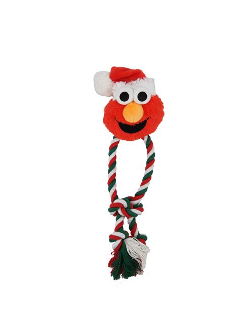 Sesame Street Santa Elmo Dog Toy Great Christmas T Free Shipping