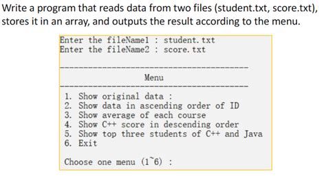 Solved Write Program In C Using Arrays To Store Data From