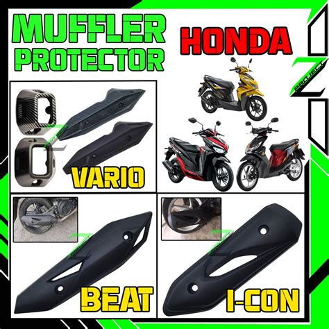 Honda Muffler Protector Exhaust Cover End Cap Vario 150 I Con