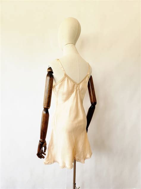 Vintage S Soft Pink Step In Negligee Lingerie Wit Gem