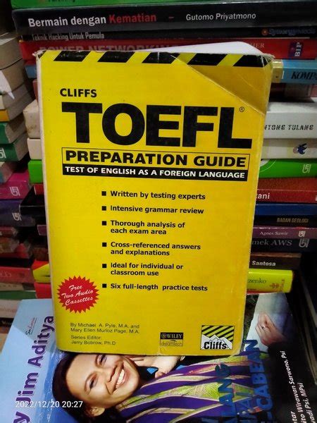 Jual BUKU BEKAS TOEFL PREPARATION GUIDE CLIFFS Di Lapak