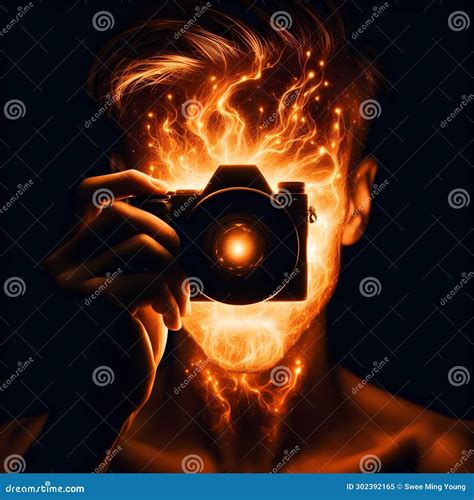 An Image of a Person S Inner Spiritual Revealed through a Camera that