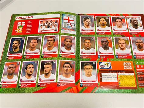 Panini Fifa World Cup South Africa Sticker Album Complete