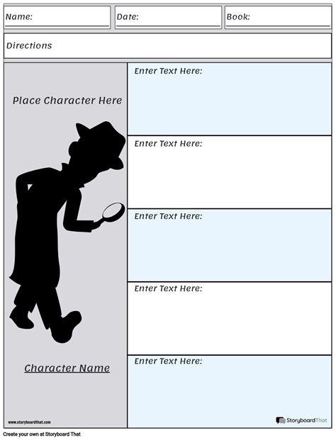 Character Map Grid med 5 färger Storyboard od Strane sv examples