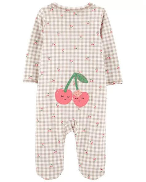 Baby Multi Cherry Snap Up Footie Sleep Play Carters Carters